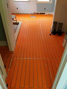Floor heating systems