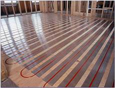 Floor heating systems