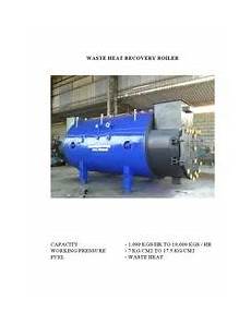 Heat Recovery Boiler