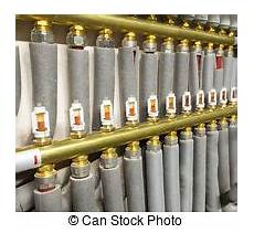 Heating system pipes