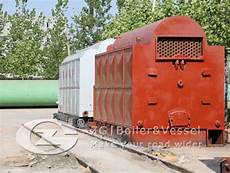 Hot Water Boiler With Chain Grate