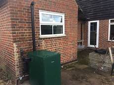Outside Oil Boiler