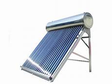 Solar water heaters