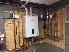 Tankless Boiler System